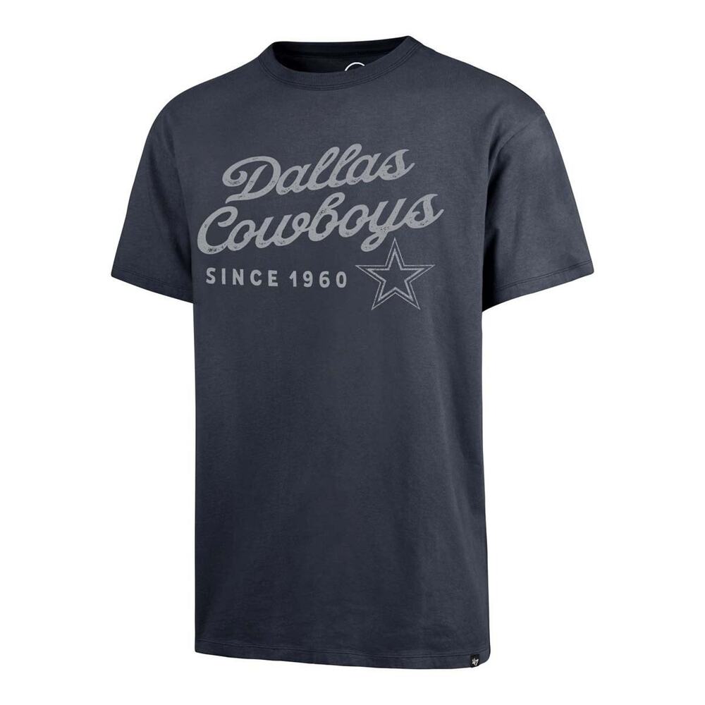 Dallas Cowboys T-Shirt Mens Gray Logo NFL Football Since 1960 M NWT